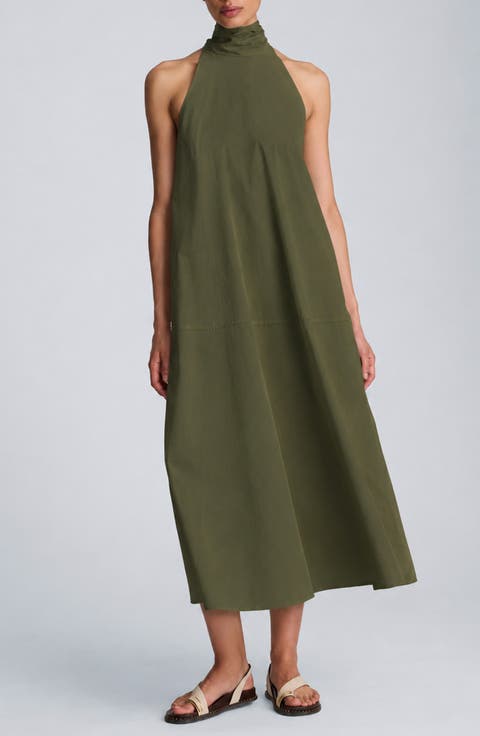 Sleeveless A-Line Dress