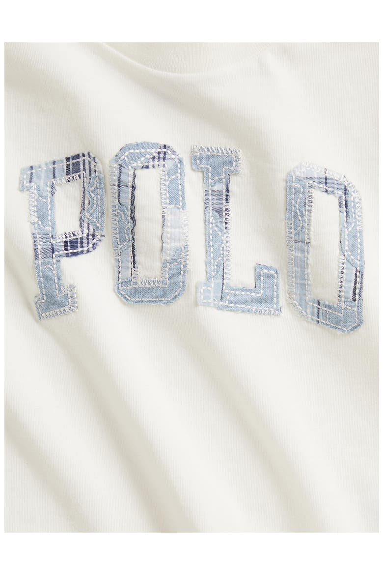 Jersey T-Shirt & Chambray Shorts Set, Alternate, color, DECKWASH WHITE