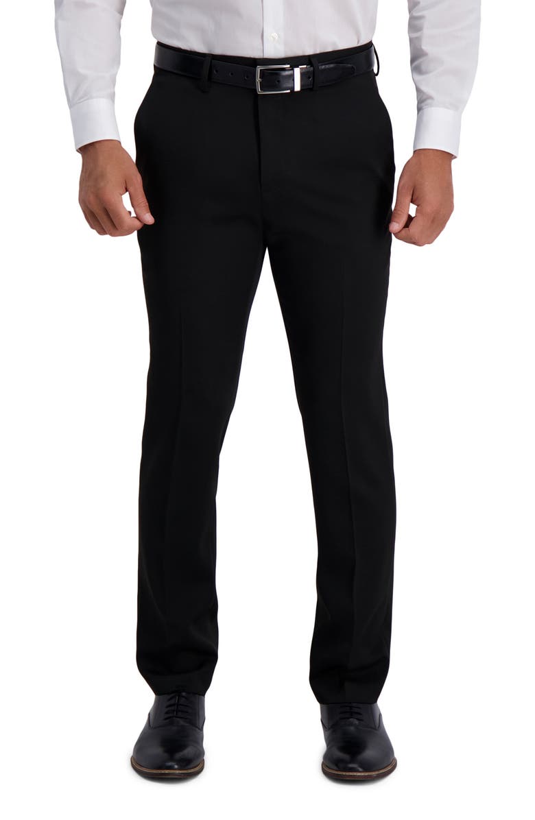 Kenneth Cole Reaction Stretch Slim Fit Dress Pants, Main, color, Black