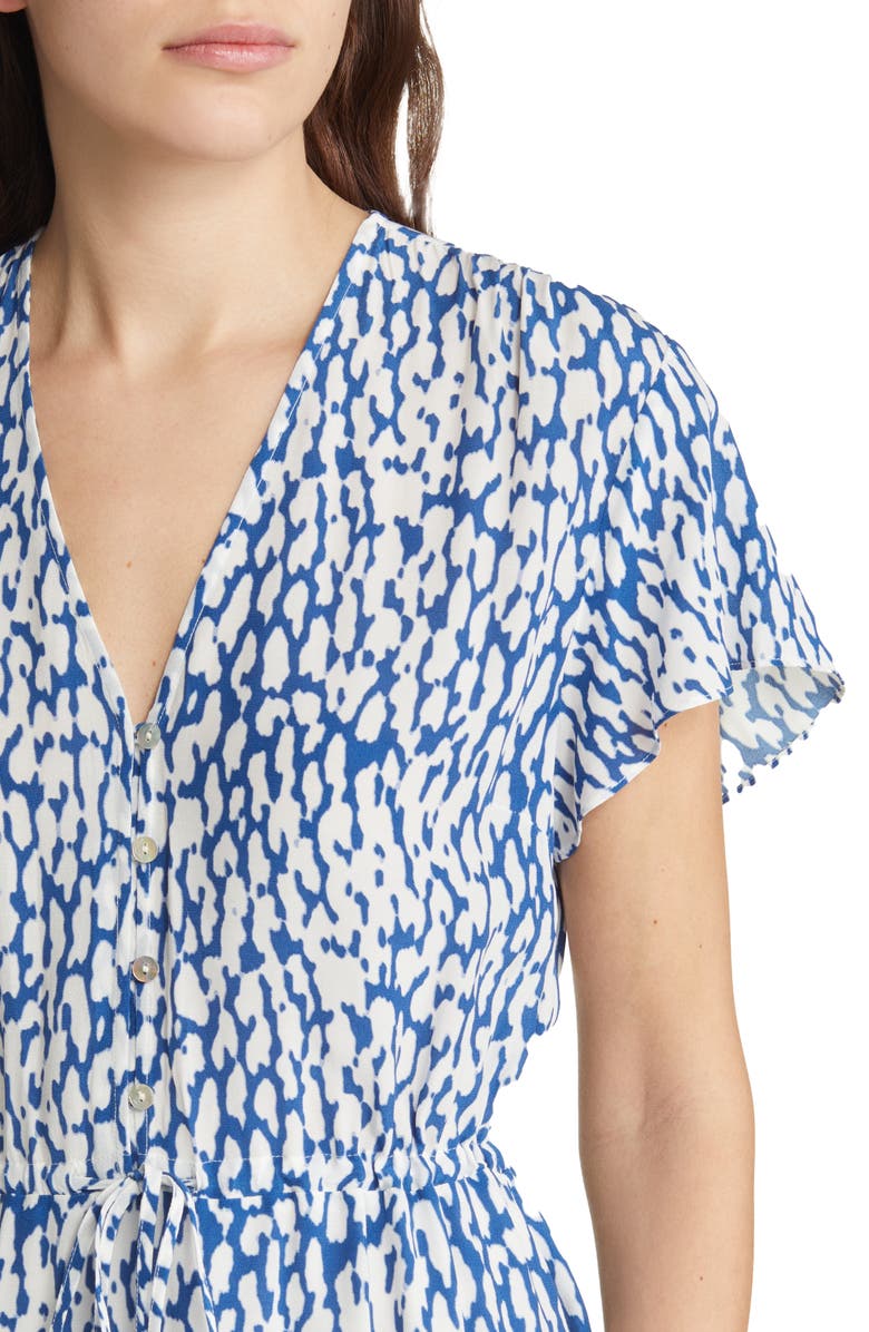 Rails Kiki Abstract Leopard Print Dress, Alternate, color, 