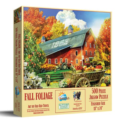 Fall Foliage 500 piece Jigsaw Puzzle for Adults