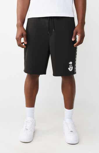 True Religion Logo Fleece Shorts