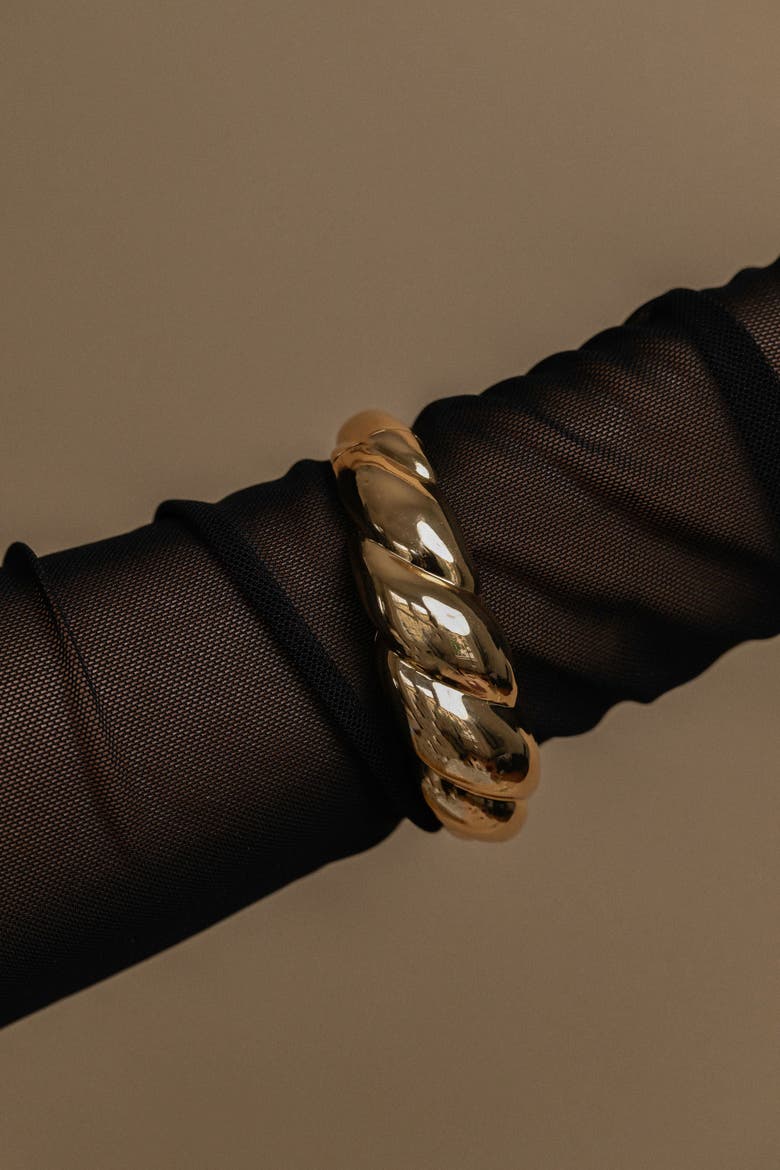 Goldie Bracelet, Alternate, color, Gold