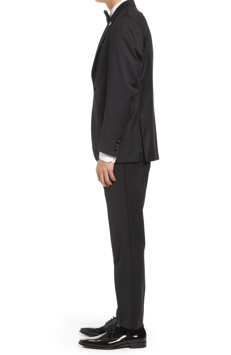 Ted Baker London Jenner Slim Fit Notch Lapel Wool Tuxedo, Alternate, color,