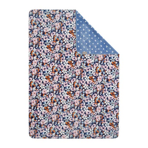 Reversible Plush Throw Blankets