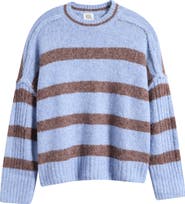 BDG Urban Outfitters Oslo Stripe Crewneck Sweater