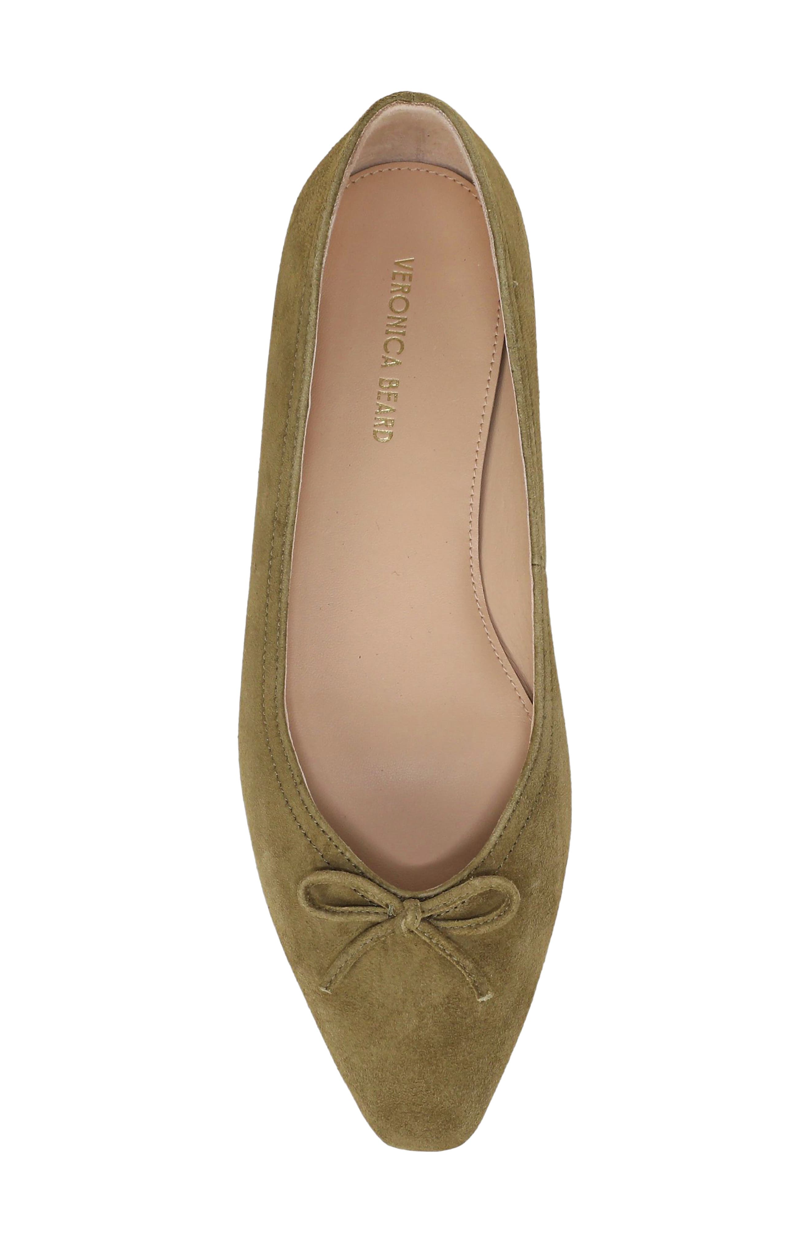 Cailey Ballet Flat, Alternate, color, FENNEL GREEN