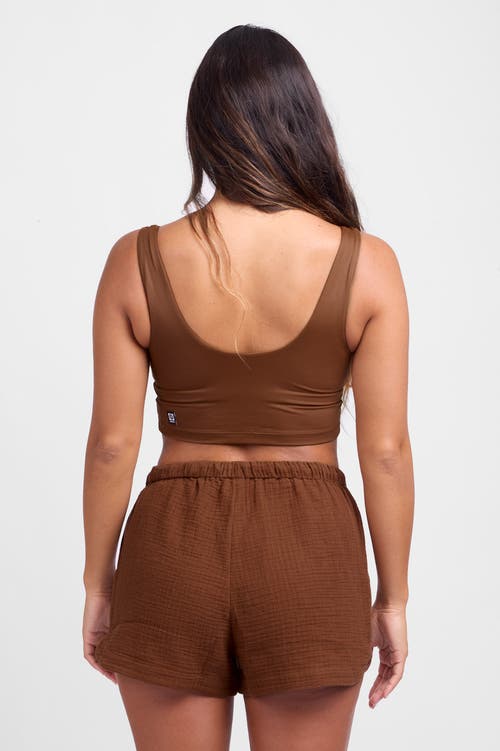 Jolyn Tay Short In Brown