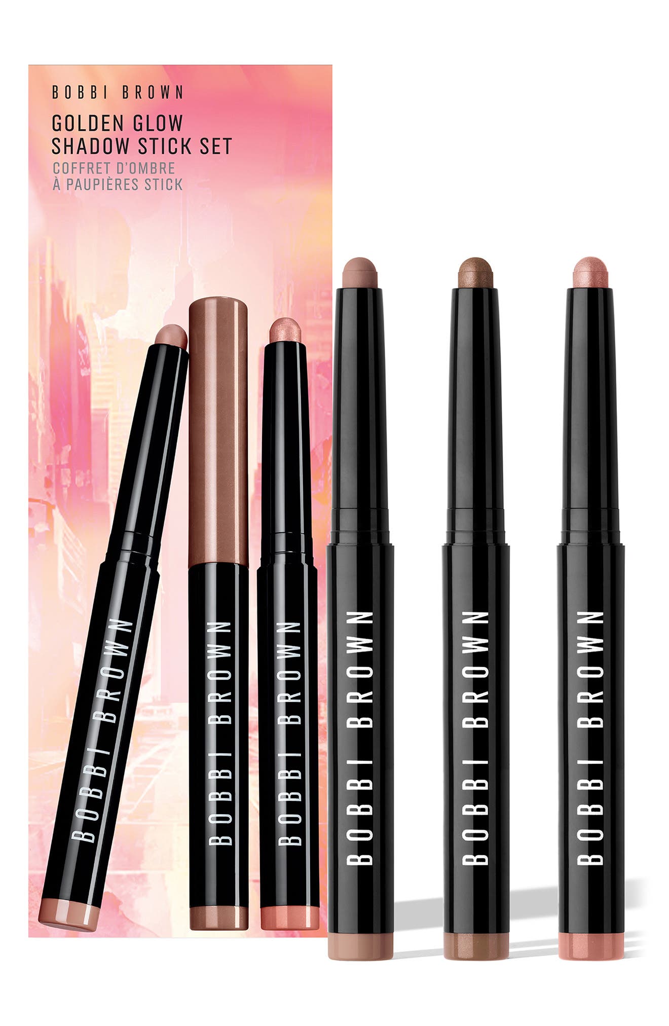 Golden Glow Waterproof Cream Eyeshadow Stick Set $102 Value