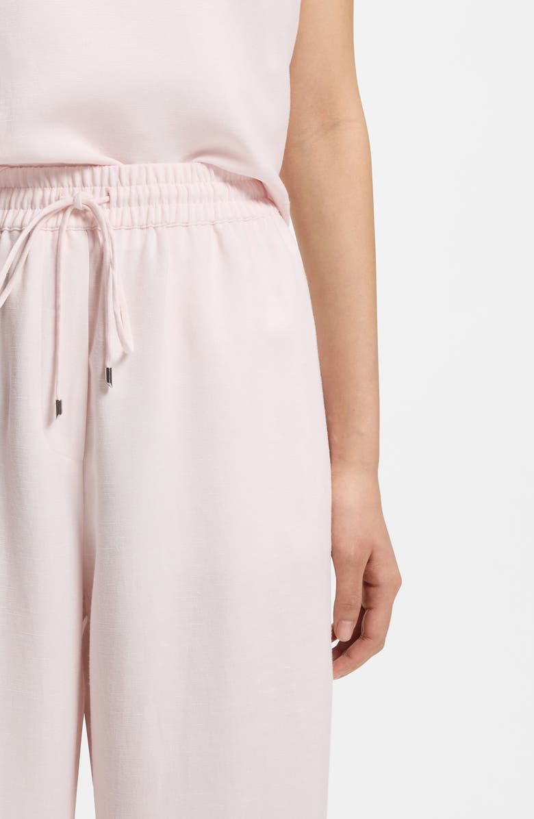 BOSS Tavati Wide Leg Pants, Alternate, color, Ocean Rose