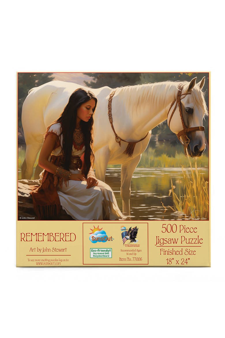 Remembered 500 piece Jigsaw Puzzle for Adults, Alternate, color, Multicolor