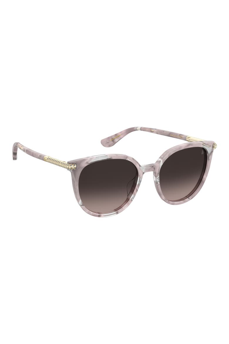 55mm Gradient Square Sunglasses, Alternate, color, HAVANA GREY/ BROWN SF