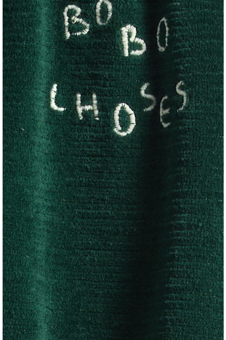Velvet Footed Leggings, Alternate, color, GREEN