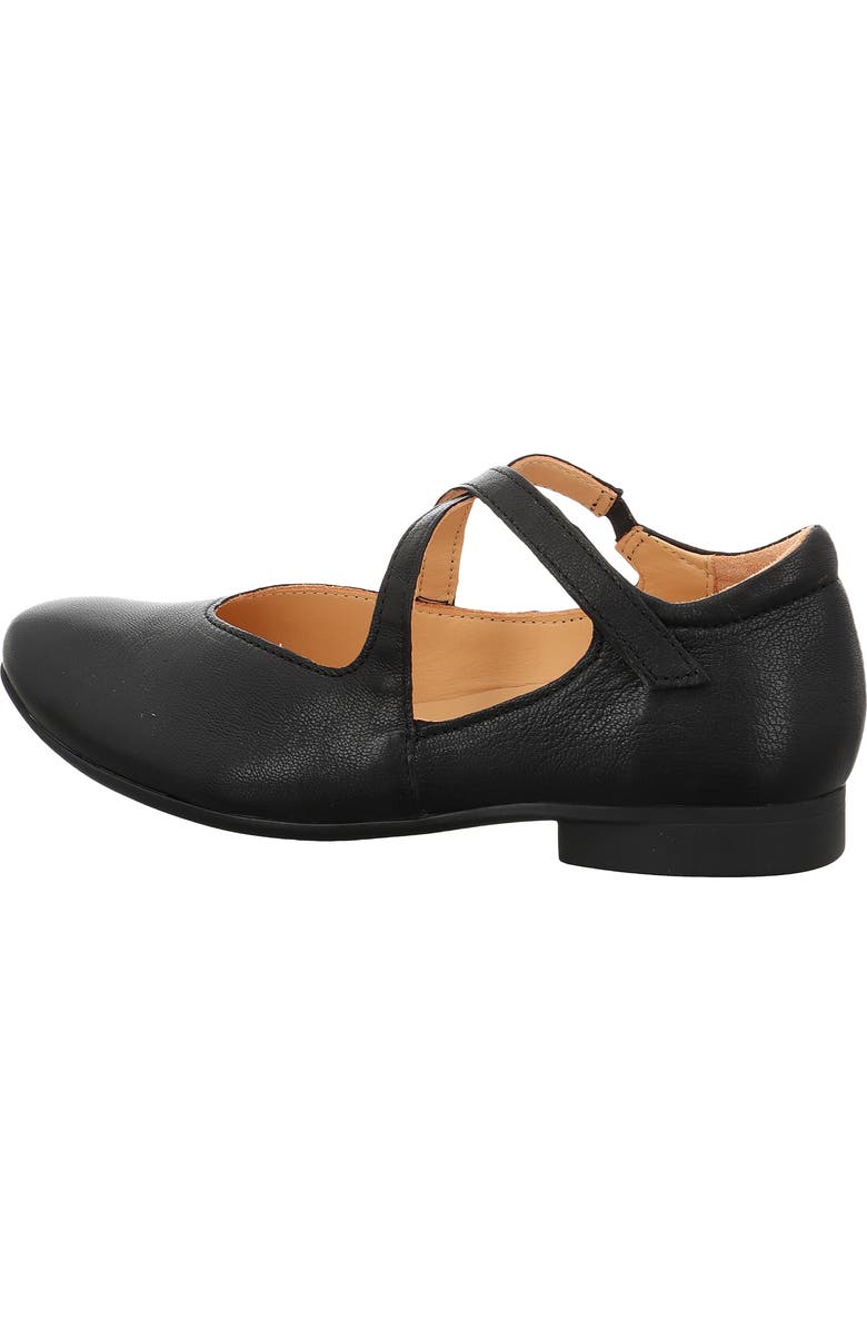 Think! Guad Cross Strap Flat, Alternate, color, Black