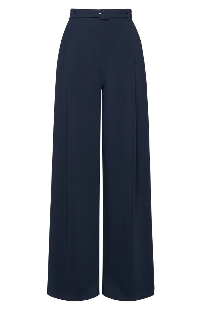 Cinq à Sept Eliah Wide Leg Pants, Alternate, color, Navy