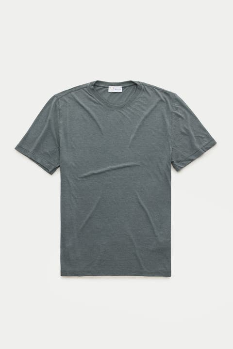 Light Weight viscose Sorona Short Sleeve Crew Neck T-Shirt