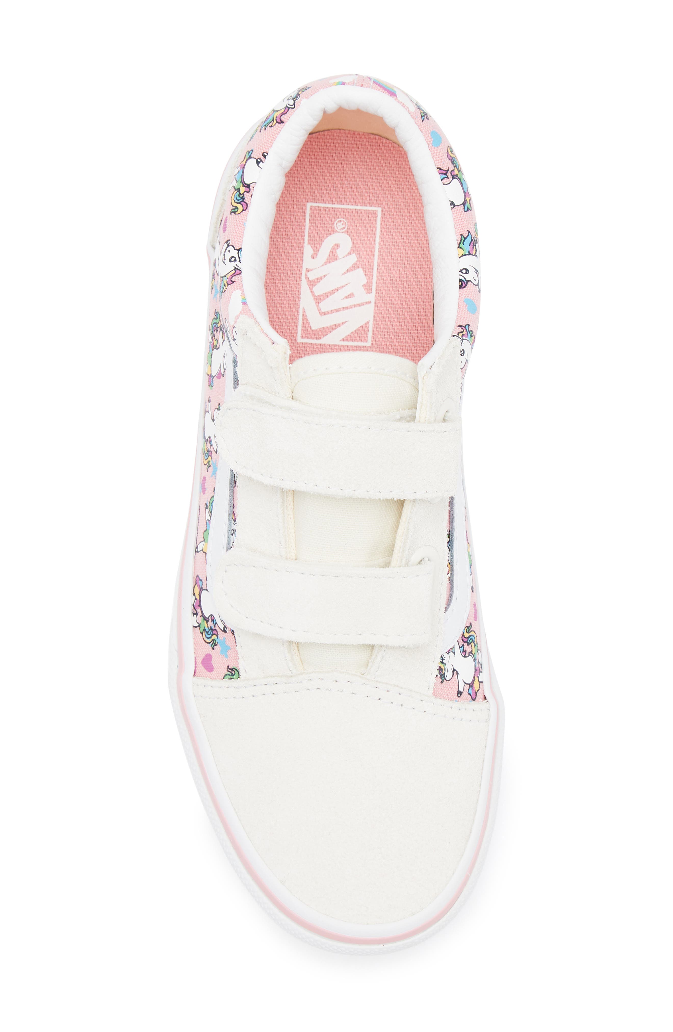 Vans Kids
 Classic Slip-On V Sneaker, Alternate, color, Skaticorn Marshmallow