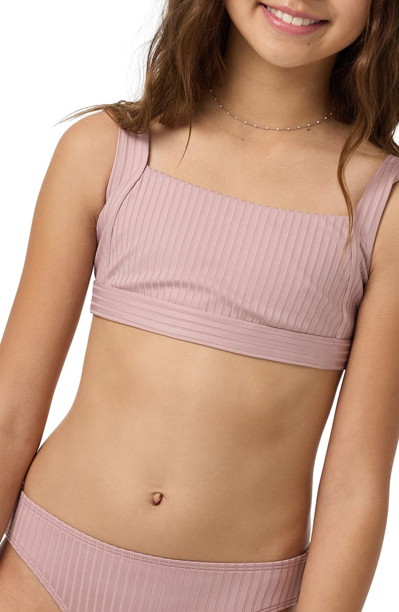 O'Neill Kids' Shorebreak Two-Piece Swimsuit, Alternate, color, Orchid