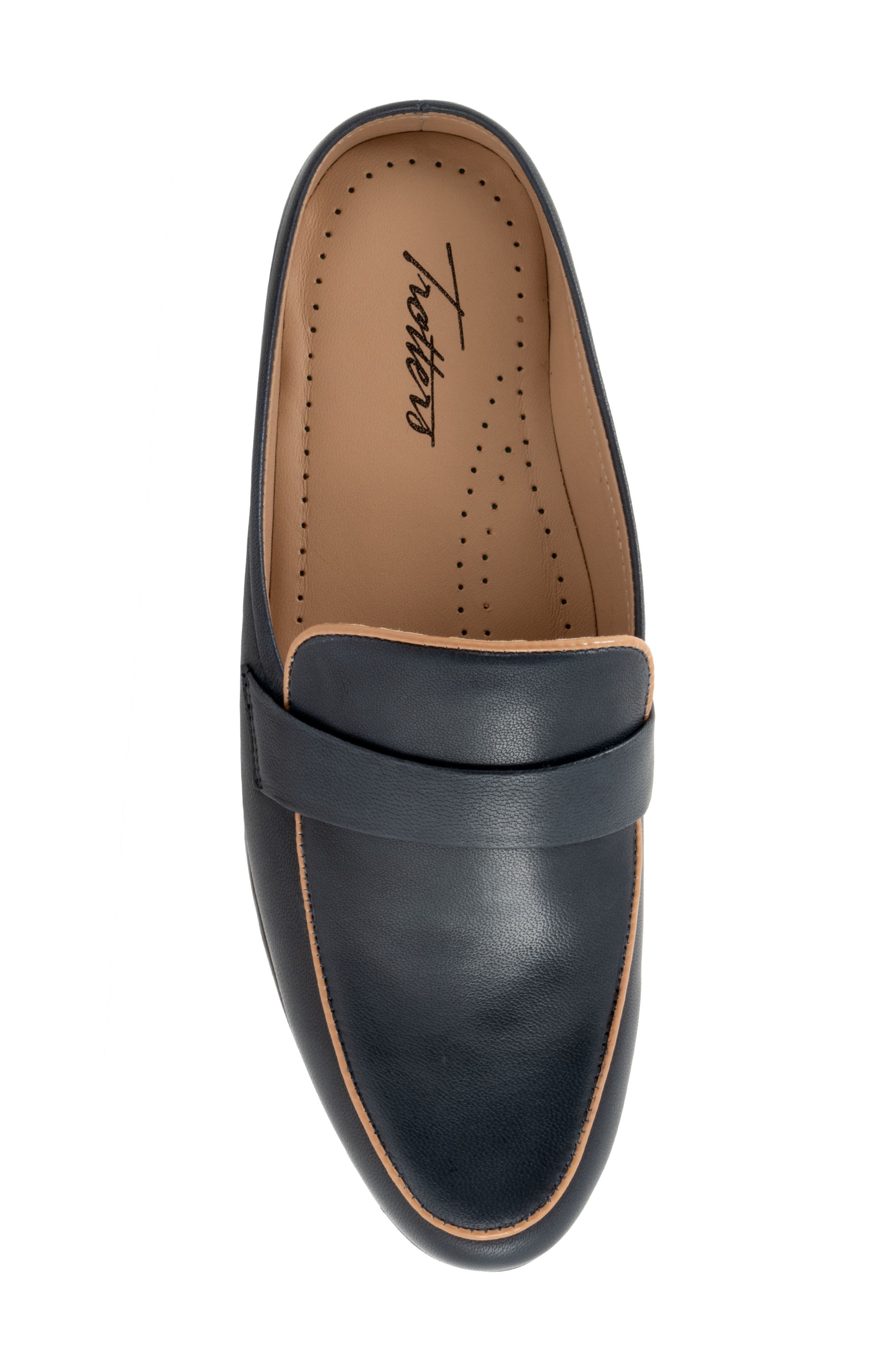 Lola Loafer Mule, Alternate, color, NAVY