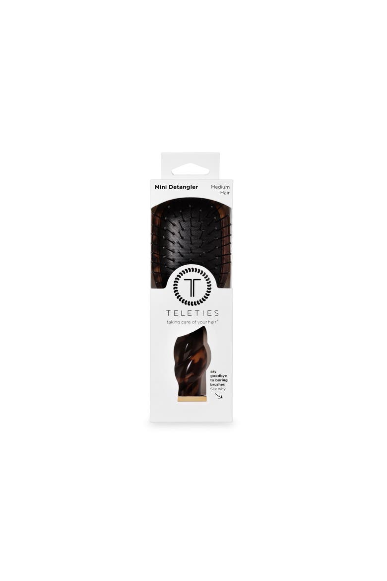 Mini Detangler Hair Brush, Alternate, color, Tortoise