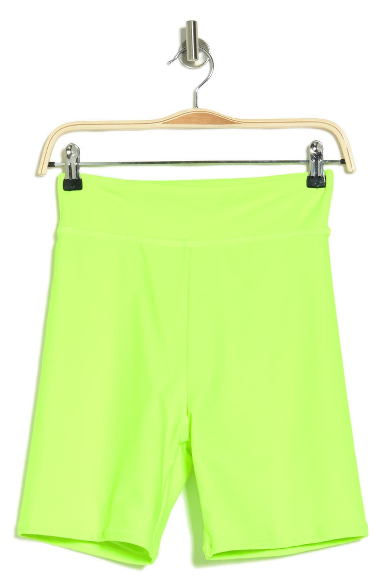 Good American High Waist Swim Bike Shorts, Alternate, color, 