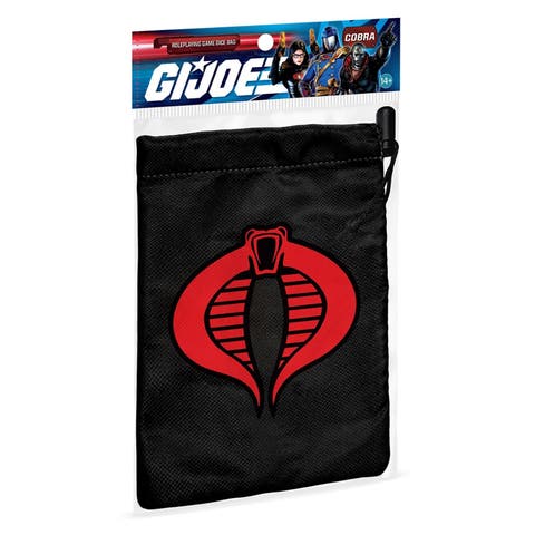 G.I. Joe Roleplaying Game Cobra Dice Bag Rpg Accessory, Dice Holder