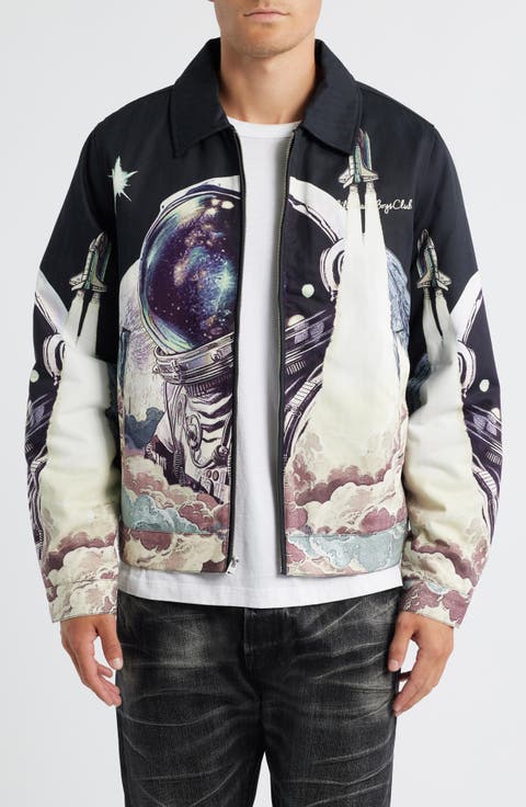 Space Shuttle Graphic Flight Jacket