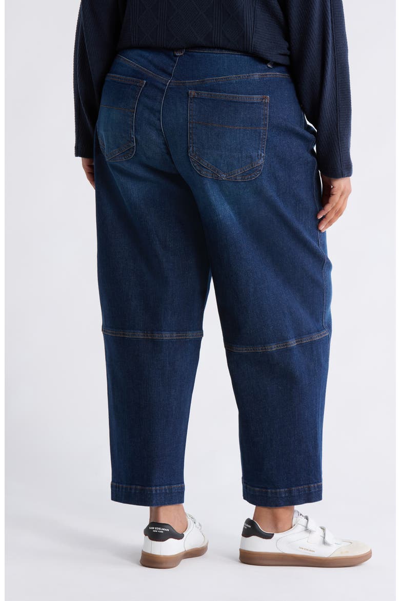 Relaxed Barrel Leg Jeans, Alternate, color, INDIGO