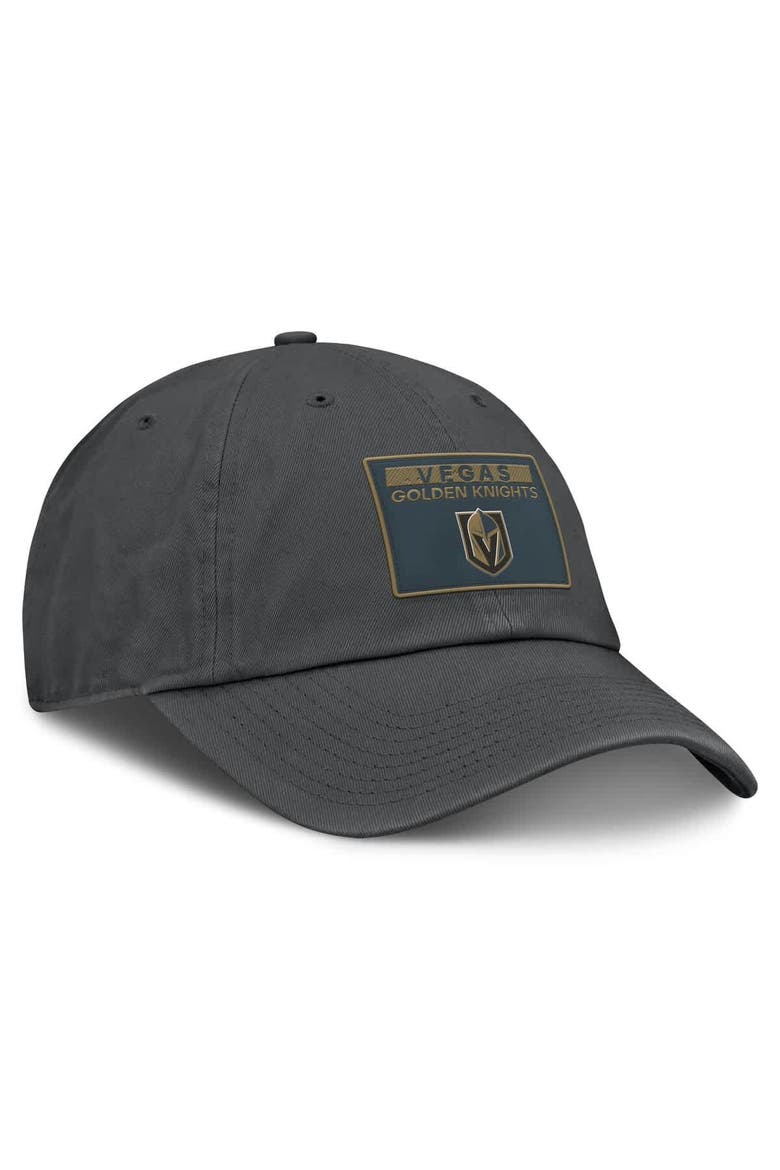 Women's Fanatics Gray Vegas Golden Knights Authentic Pro Rink Adjustable Hat, Alternate, color, Gray