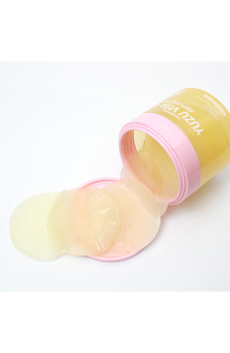 LALA Recipe Yuzu Vita C Ampoule Soft Jelly Touch Pads - 80 pads, Alternate, color, Yellow