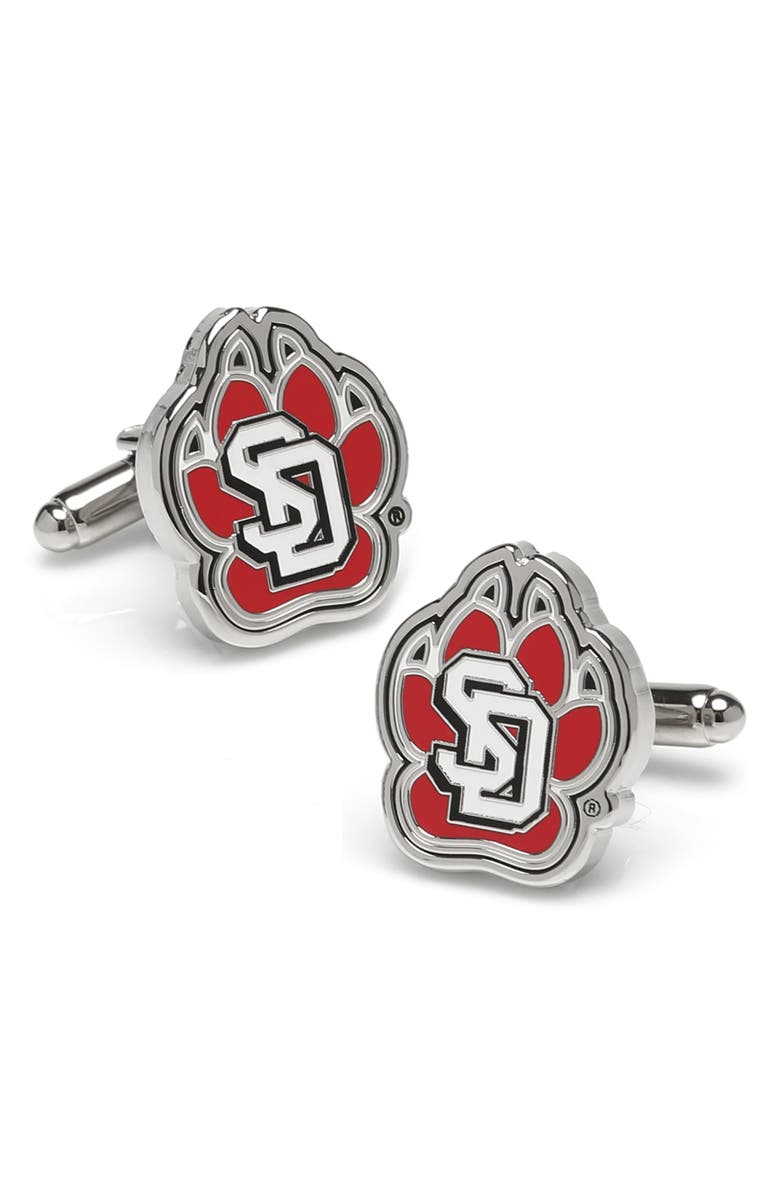 Cufflinks, Inc. NCAA Collegiate University of South Dakota Coyotes Cuff Links, Main, color, South Dakota Coyotes