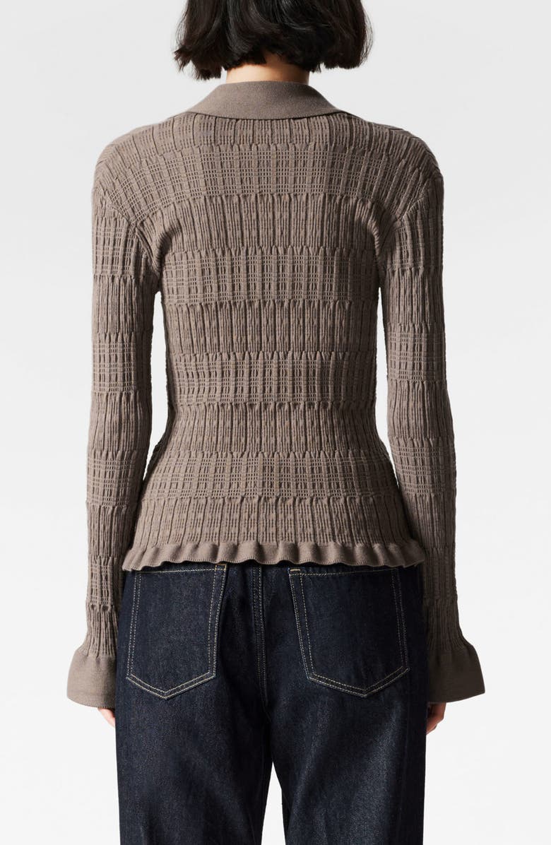 & Other Stories Flared Sleeve Cardigan, Alternate, color,