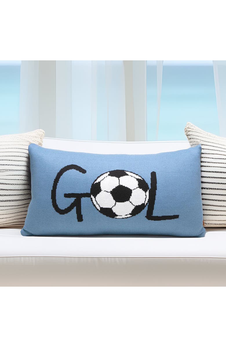 RIAN TRICOT Gol Cushion, Alternate, color, Dark Blue