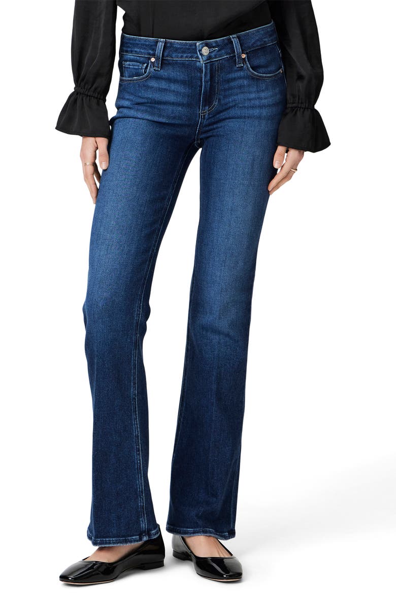 PAIGE Laurel Canyon Low Rise Flare Jeans, Main, color,