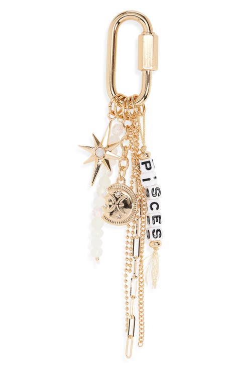 Zodiac Bead Bag Charm