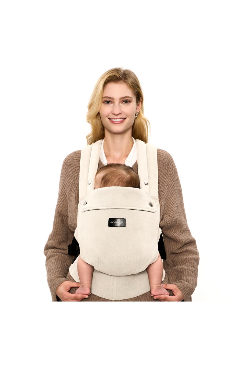 Momcozy Baby Carrier with Natural Cotton Linen, Main, color, 