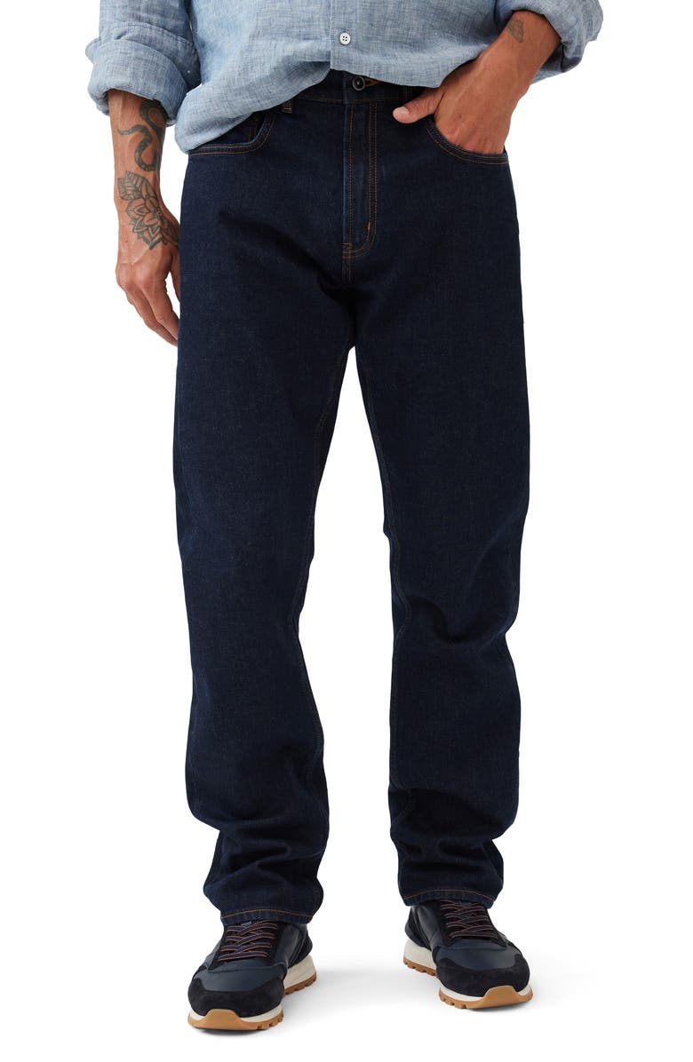 Rodd & Gunn Bexley Straight Leg Jeans, Main, color, Raw Denim