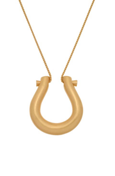 Parker Parallel Lines Pendant Necklace