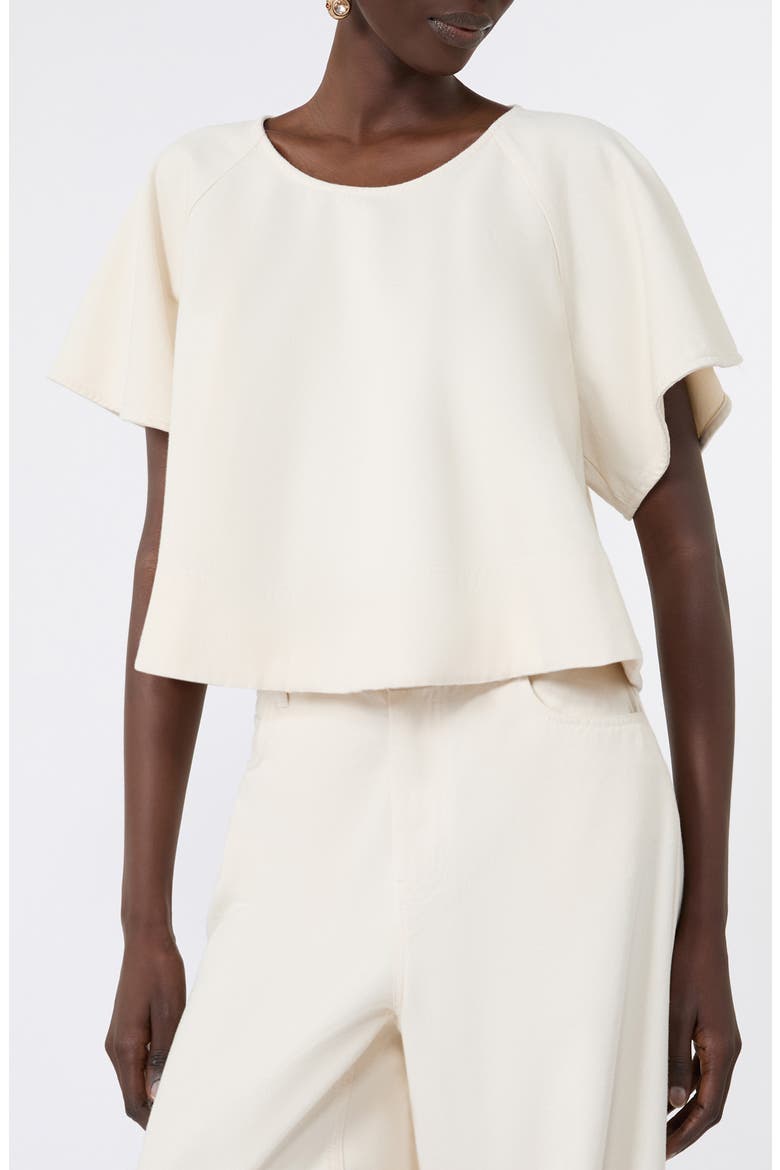 Forte Cotton Top, Alternate, color, ECRU