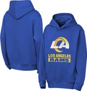 Outerstuff Youth Outerstuff  Royal Los Angeles Rams Back to Basics Hoodie