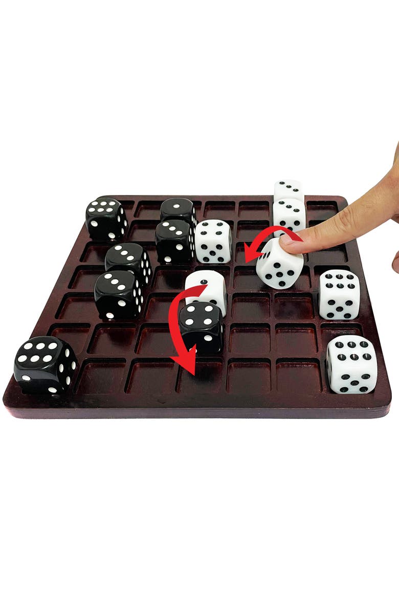 Swooc Games Dittle - Dice Battle | Coffee Table Game, Alternate, color, Brown