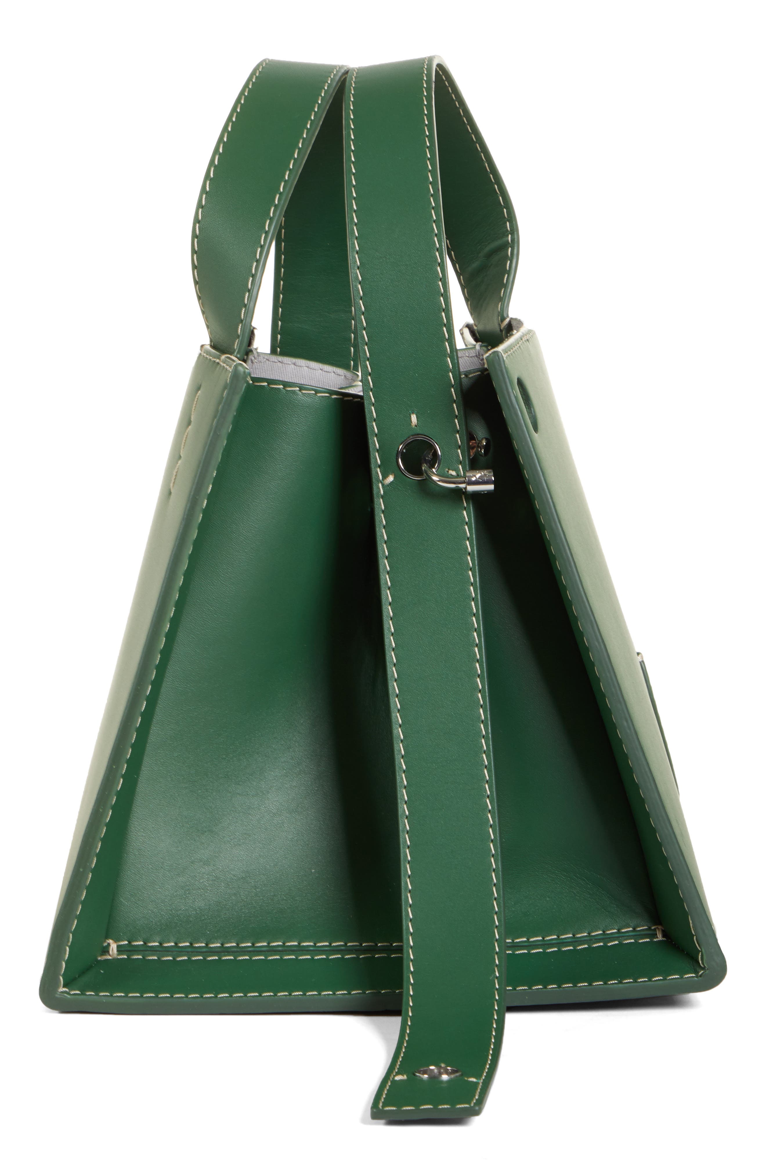 Danse Lente Margot Leather & Genuine Shearling Tote Bag, Alternate, color, 