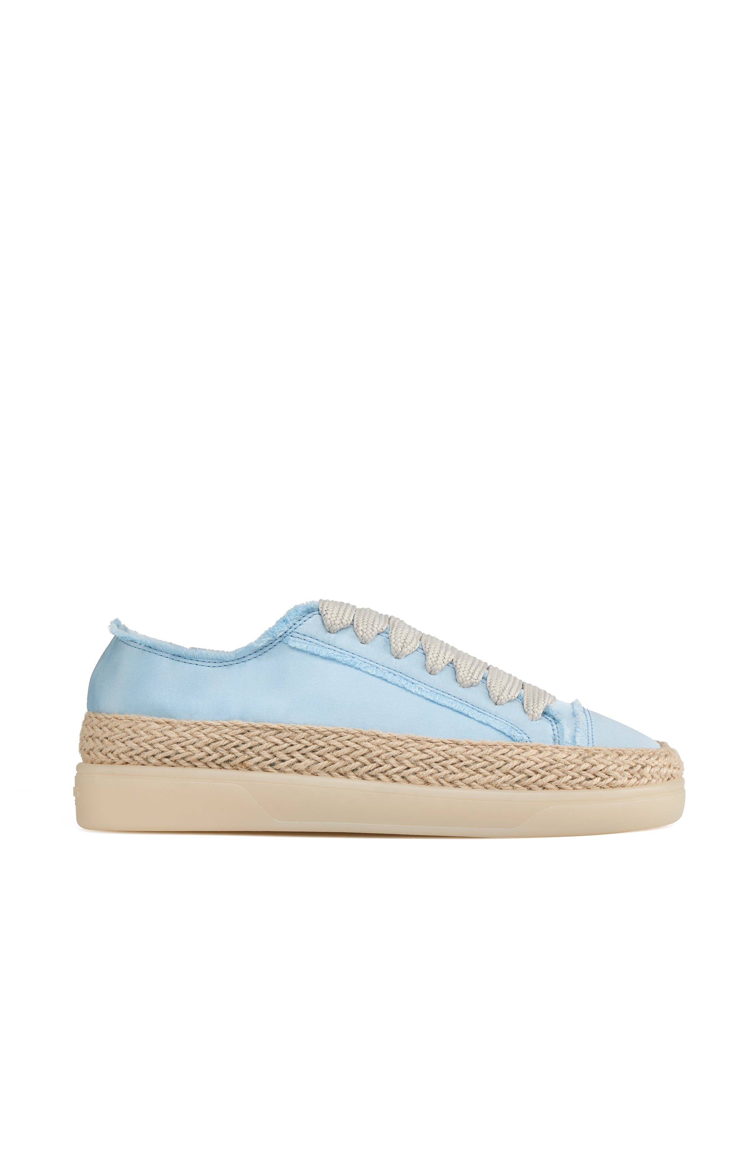 Hilda Satin Sneaker, Main, color, Aqua