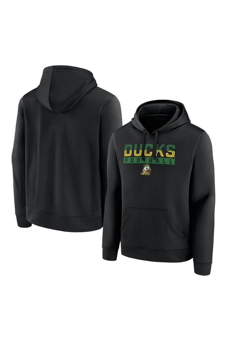 Men's Black Oregon Ducks  Pullover Hoodie, Main, color, Black