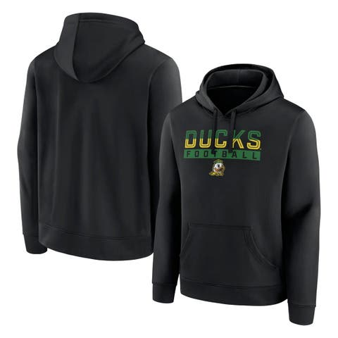 Men's Black Oregon Ducks  Pullover Hoodie