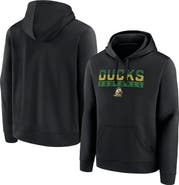 Fanatics MTO Label Men's Black Oregon Ducks Pullover Hoodie