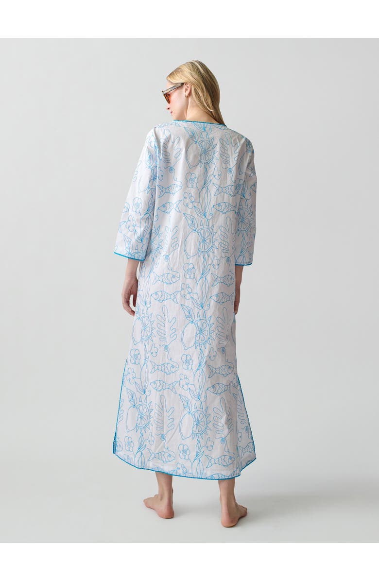 Lingua Franca Petra Caftan, Alternate, color, 