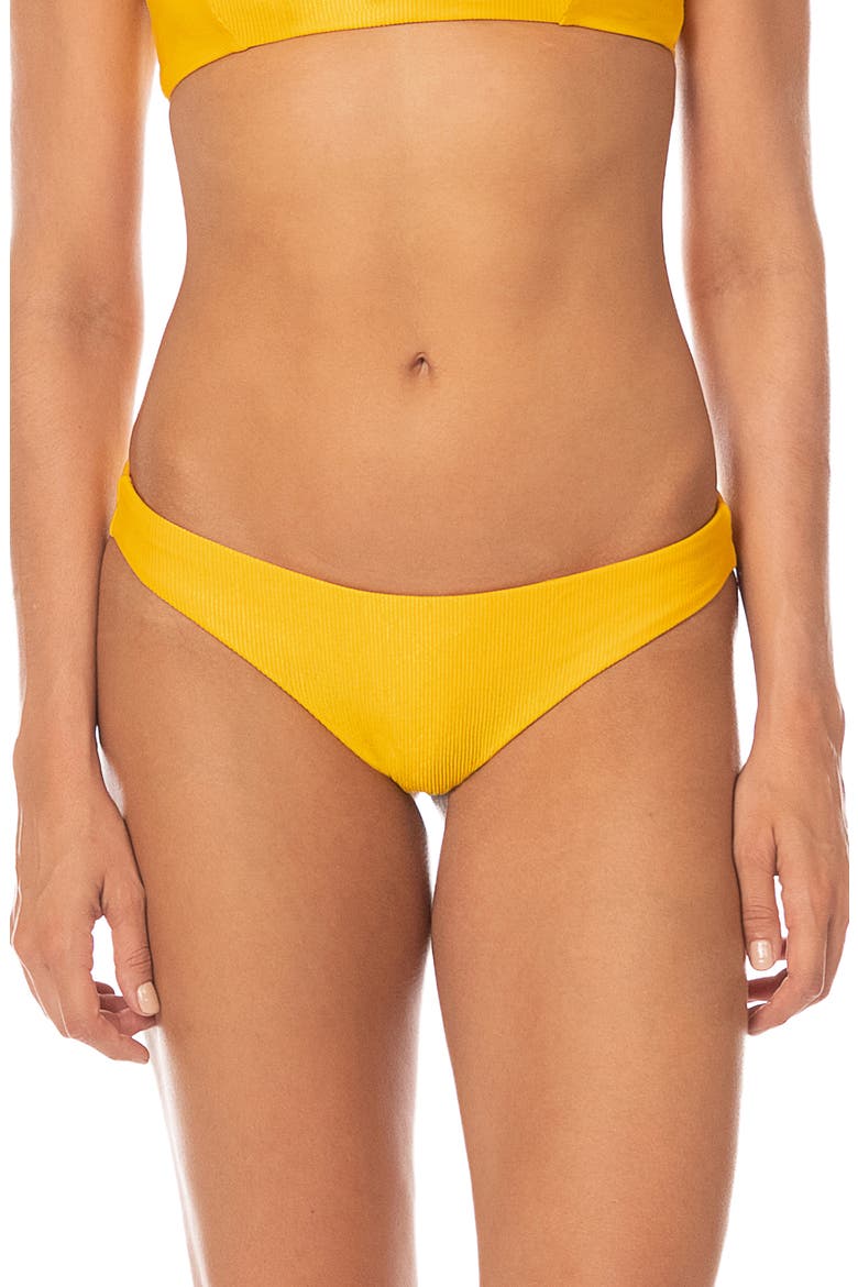 Sunbeam Sorbet Iconic Reversible Bikini Bottoms, Main, color, YELLOW