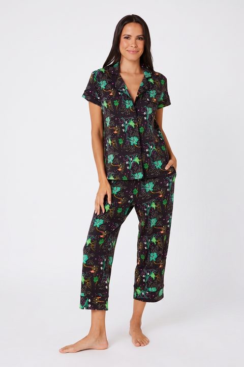 Pima Knit Capri Set