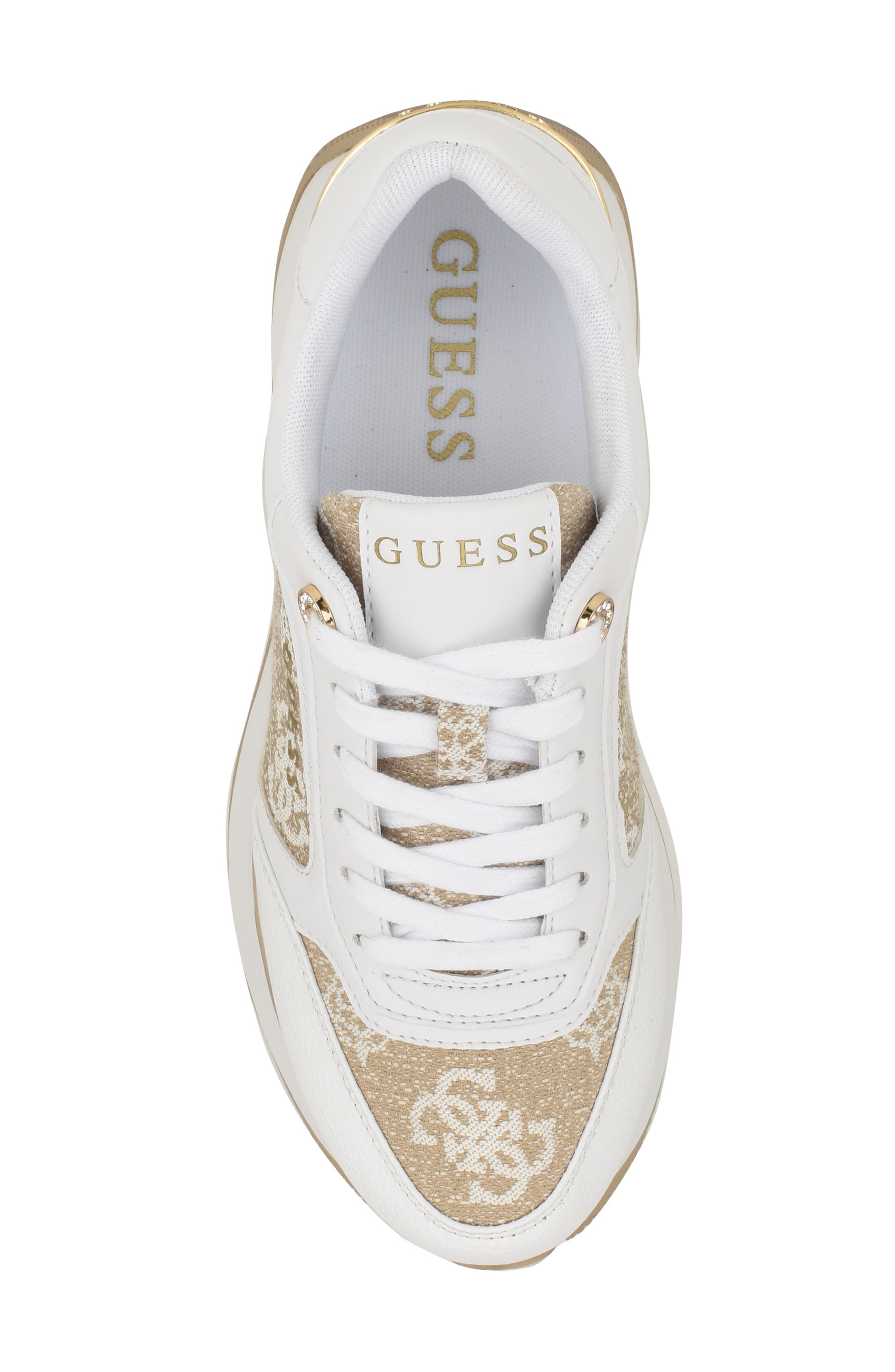 GUESS Camrio 2 Platform Sneaker, Alternate, color, White 147